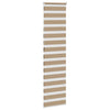 zebragardin sandbrun 55x230 cm stofbredde 50,9 cm polyester