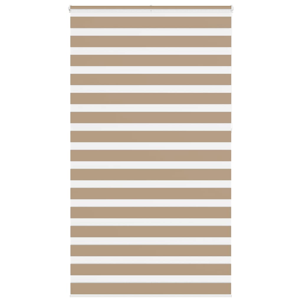 zebragardin sandbrun 120x230 cm stofbredde 115,9 cm polyester