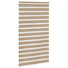 zebragardin sandbrun 120x230 cm stofbredde 115,9 cm polyester
