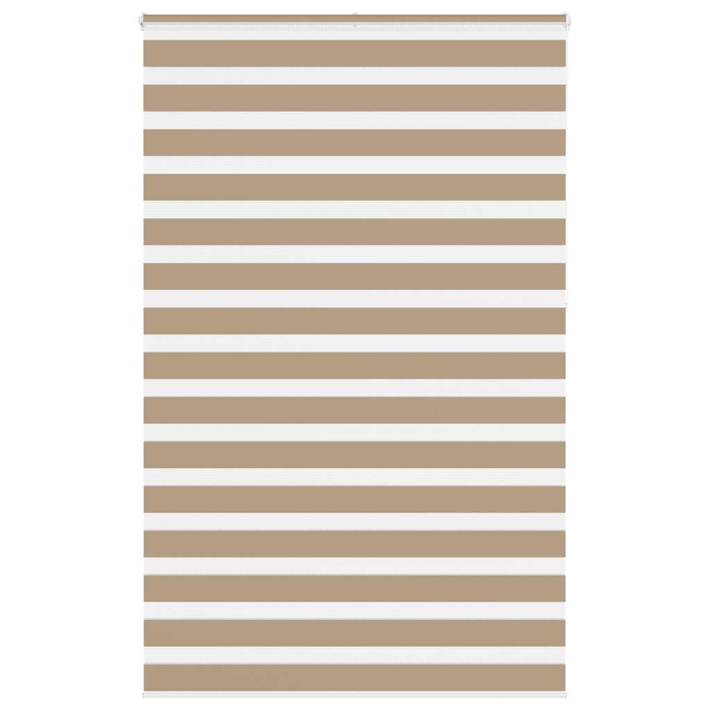 zebragardin sandbrun 145x230 cm stofbredde 140,9 cm polyester