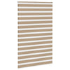 zebragardin sandbrun 145x230 cm stofbredde 140,9 cm polyester