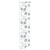 Bruserullegardin 60x240 cm Stofbredde 56 cm