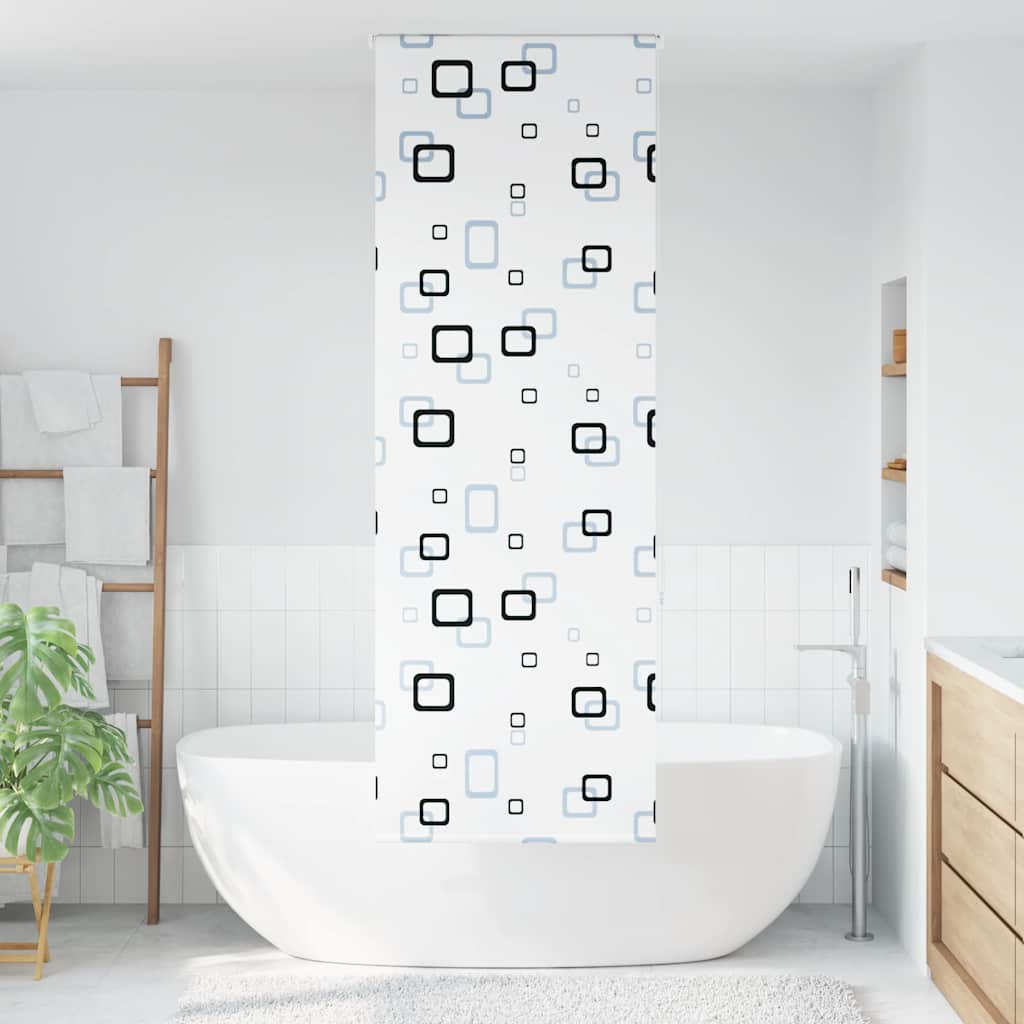 Bruserullegardin 80x240 cm Stofbredde 76 cm