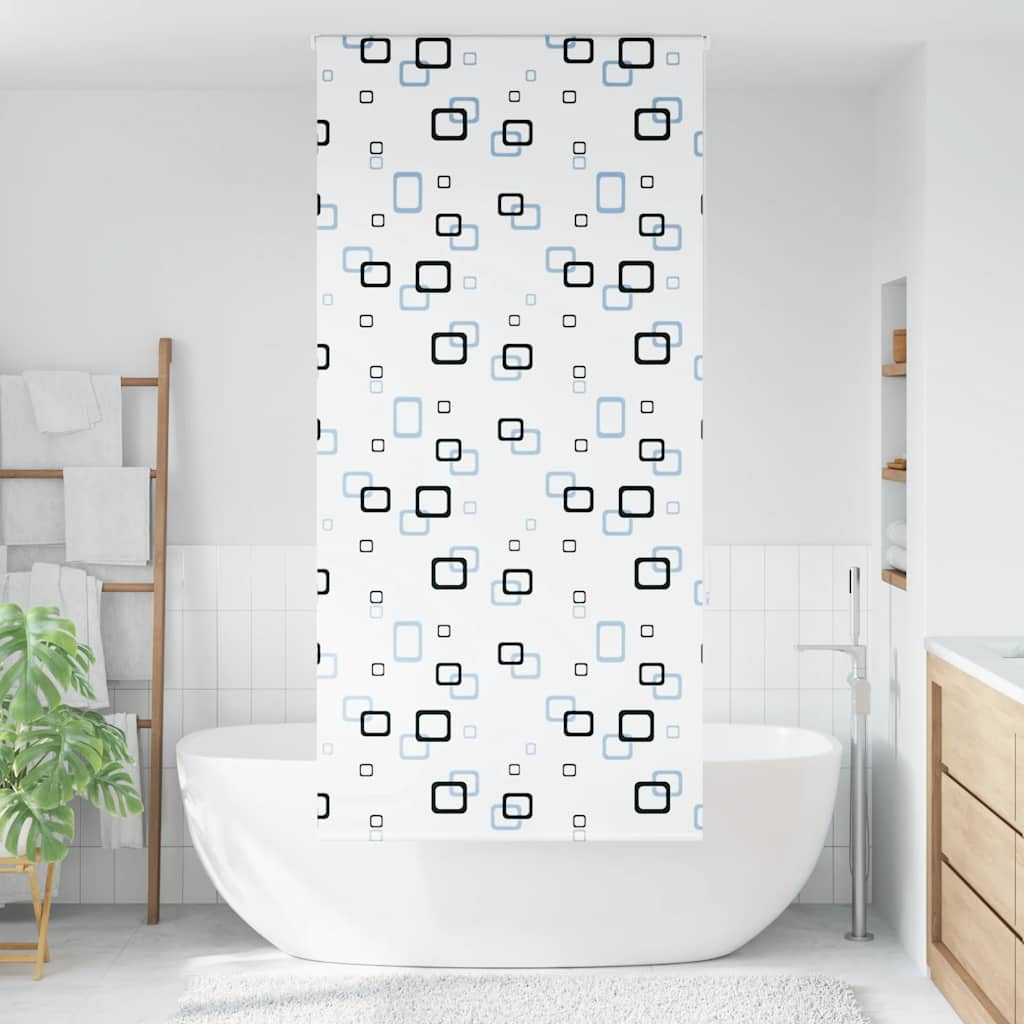 Bruserullegardin 100x240 cm Stofbredde 96 cm