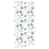 Bruserullegardin 120x240 cm Stofbredde 116 cm