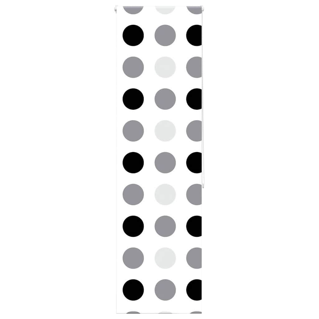 Bruserullegardin 70x240 cm Stofbredde 66 cm