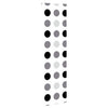 Bruserullegardin 70x240 cm Stofbredde 66 cm