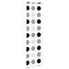 Bruserullegardin 70x240 cm Stofbredde 66 cm