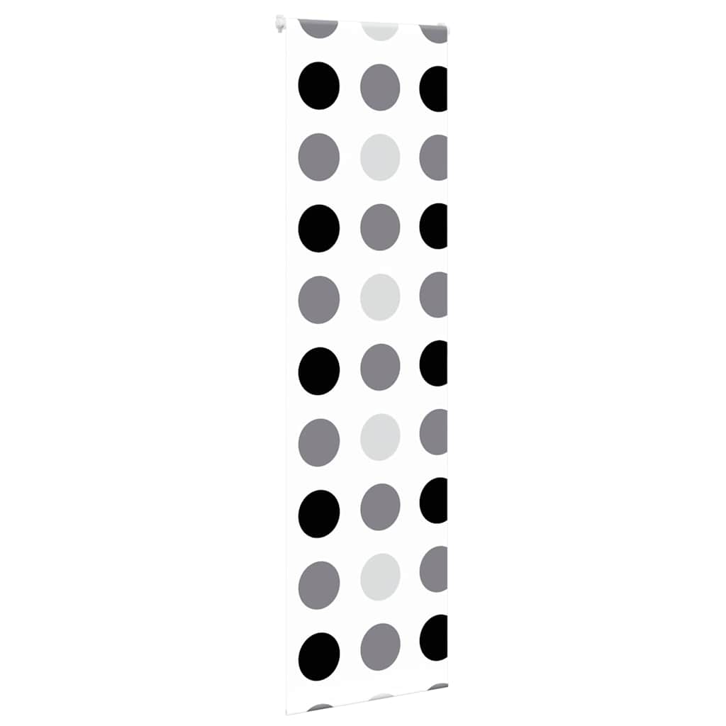 Bruserullegardin 80x240 cm Stofbredde 76 cm
