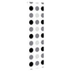 Bruserullegardin 80x240 cm Stofbredde 76 cm
