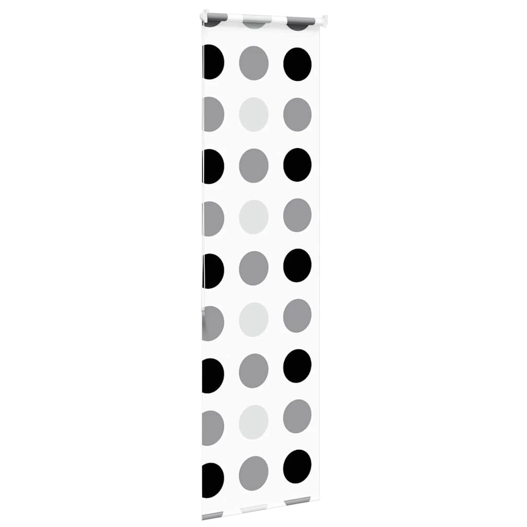 Bruserullegardin 80x240 cm Stofbredde 76 cm