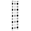 Bruserullegardin 80x240 cm Stofbredde 76 cm