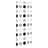 Bruserullegardin 90x240 cm Stofbredde 86 cm