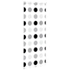 Bruserullegardin 110x240 cm Stofbredde 106 cm