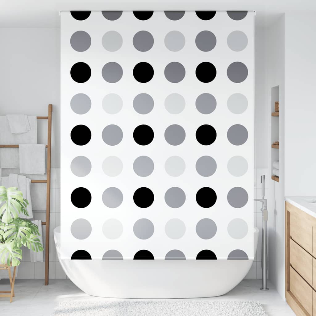 Bruserullegardin 150x240 cm Stofbredde 146 cm