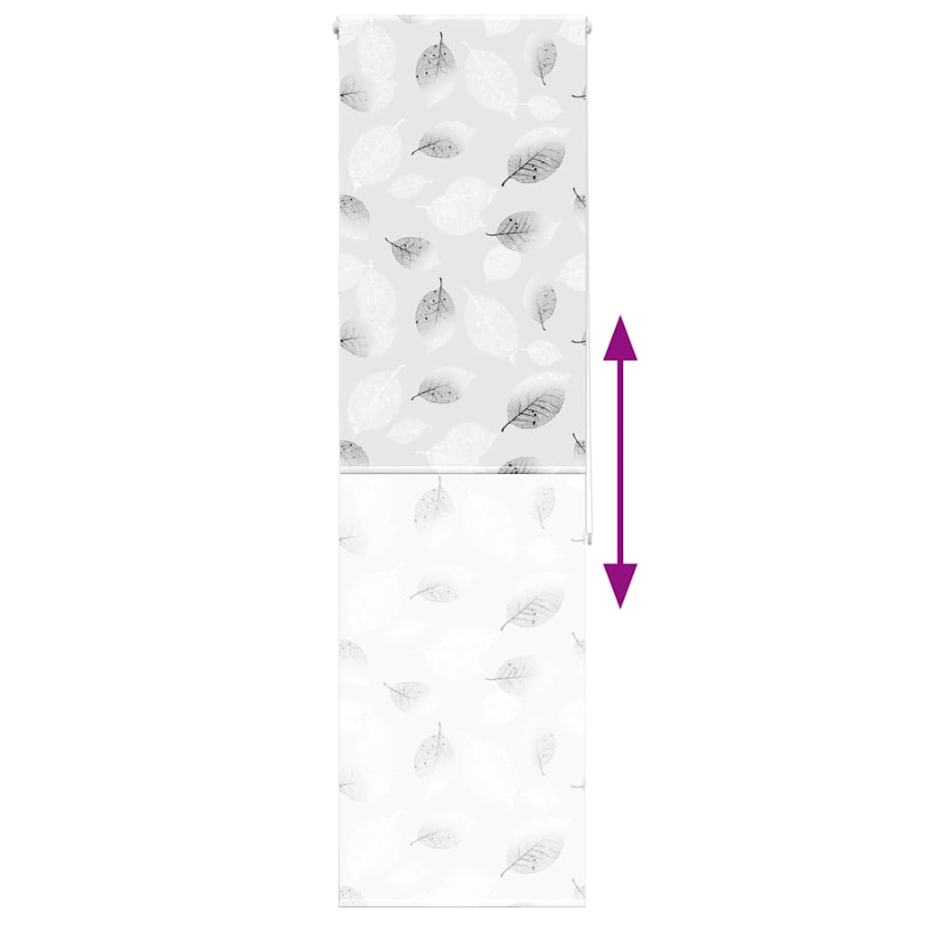 Bruserullegardin 60x240 cm Stofbredde 56 cm