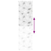 Bruserullegardin 70x240 cm Stofbredde 66 cm