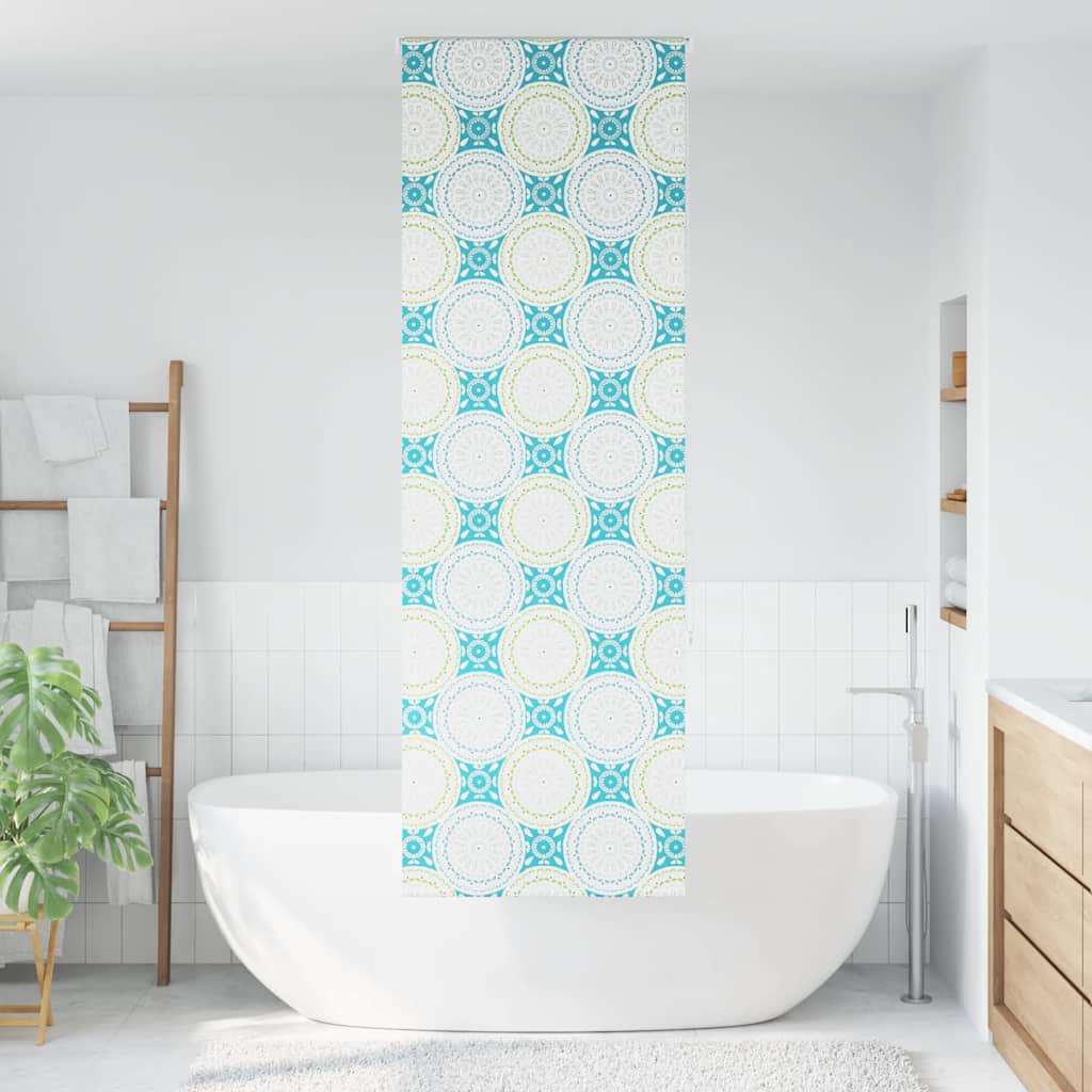 Bruserullegardin 70x240 cm Stofbredde 66 cm