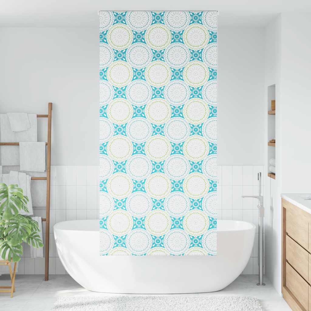 Bruserullegardin 100x240 cm Stofbredde 96 cm