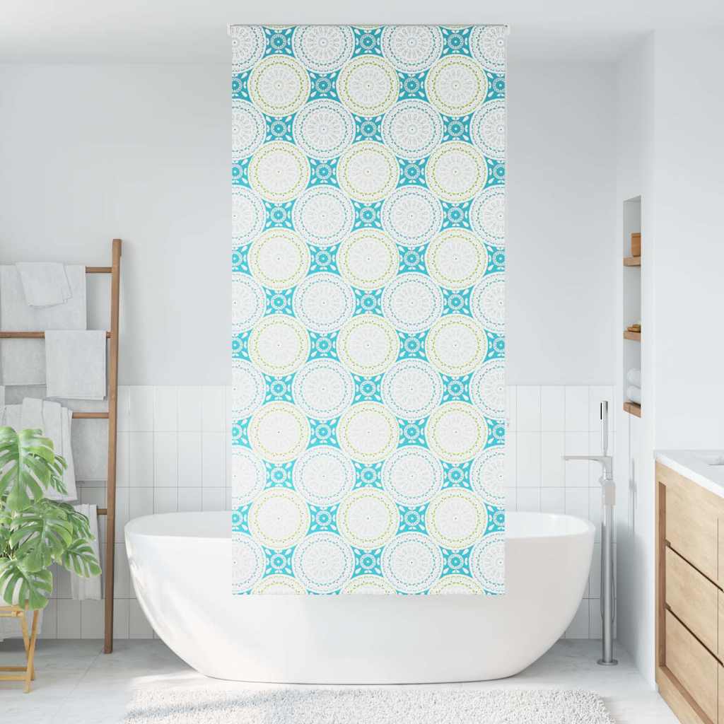 Bruserullegardin 110x240 cm Stofbredde 106 cm