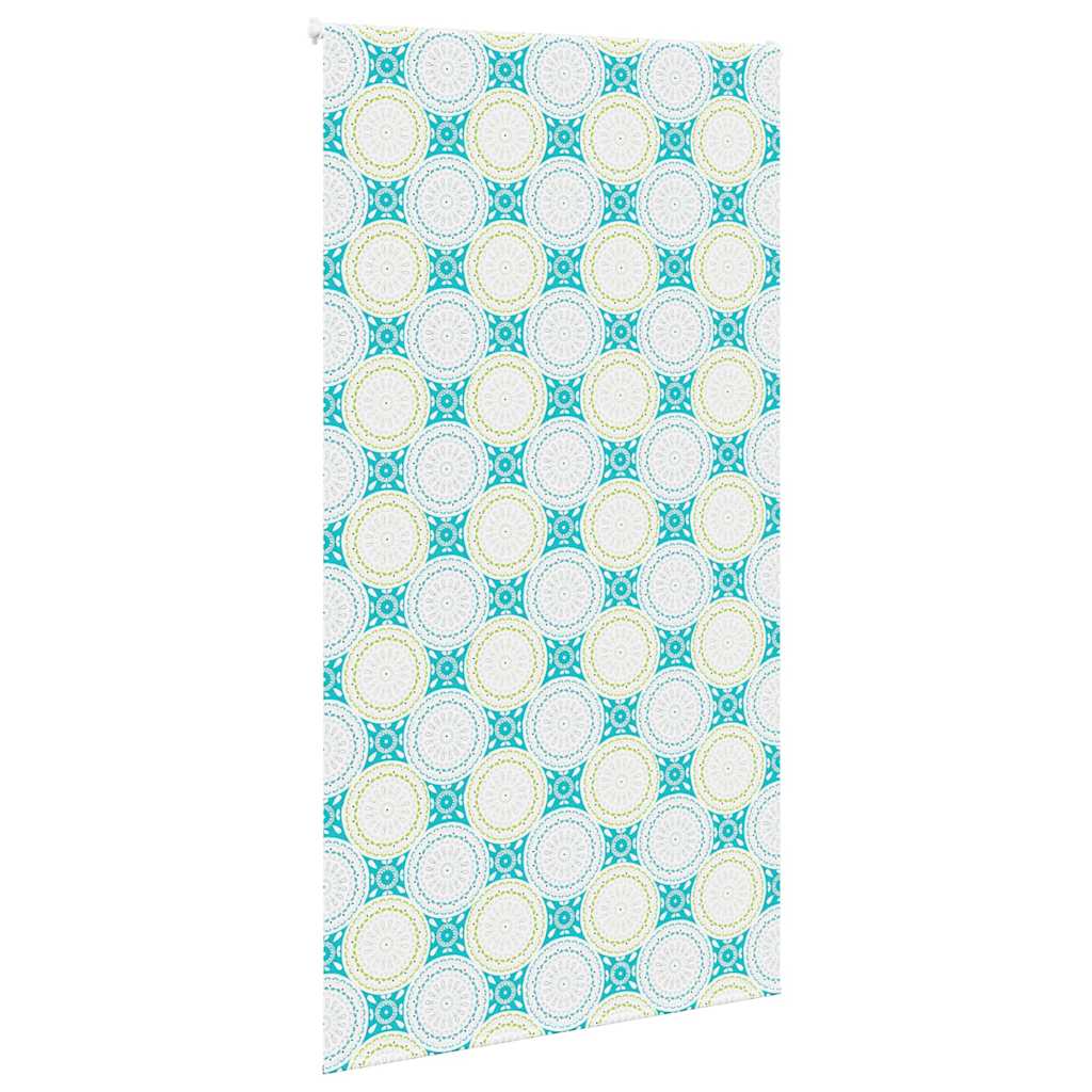 Bruserullegardin 130x240 cm Stofbredde 126 cm