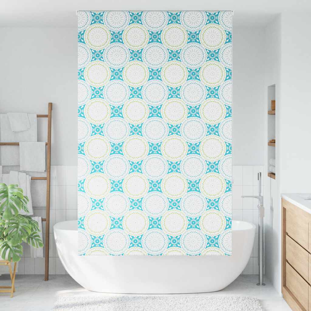 Bruserullegardin 140x240 cm Stofbredde 136 cm