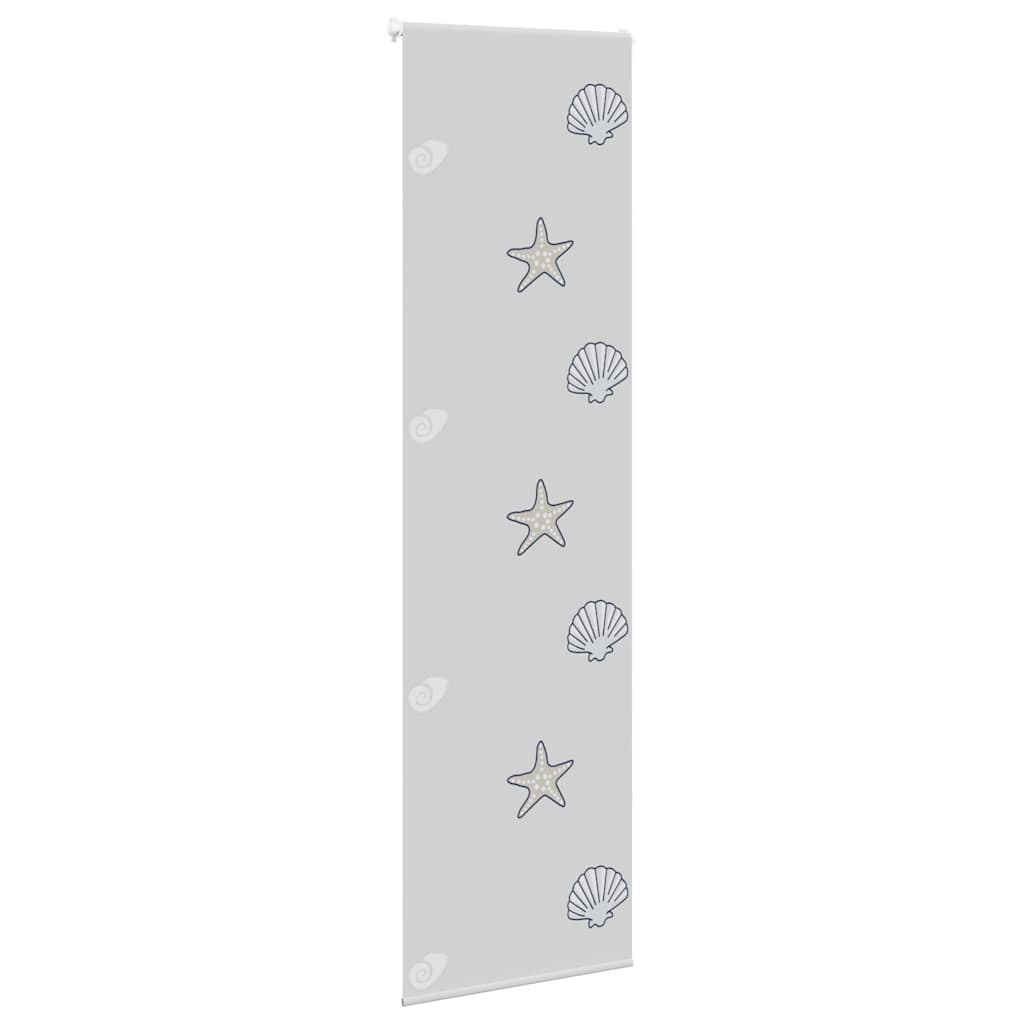 Bruserullegardin 60x240 cm Stofbredde 56 cm