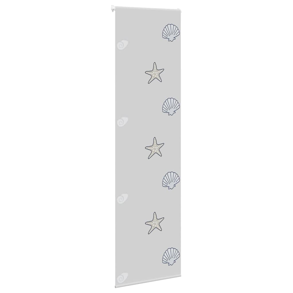 Bruserullegardin 80x240 cm Stofbredde 76 cm