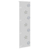 Bruserullegardin 80x240 cm Stofbredde 76 cm