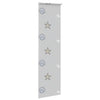 Bruserullegardin 80x240 cm Stofbredde 76 cm