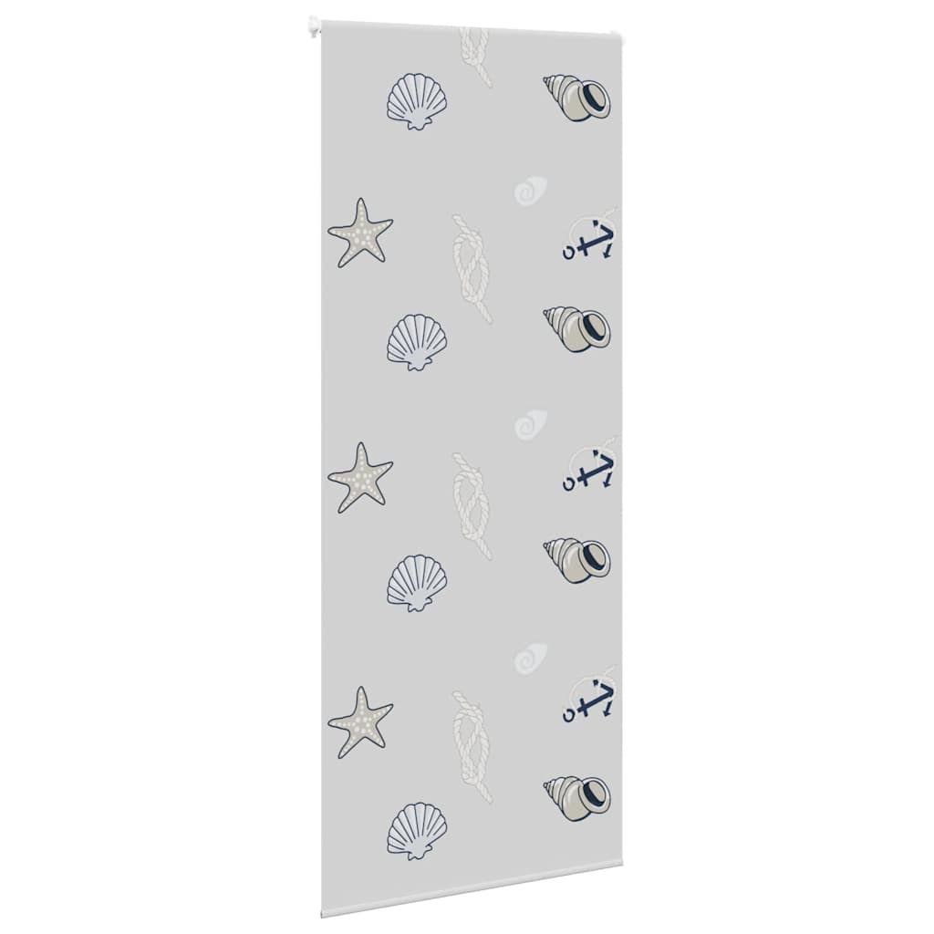 Bruserullegardin 90x240 cm Stofbredde 86 cm