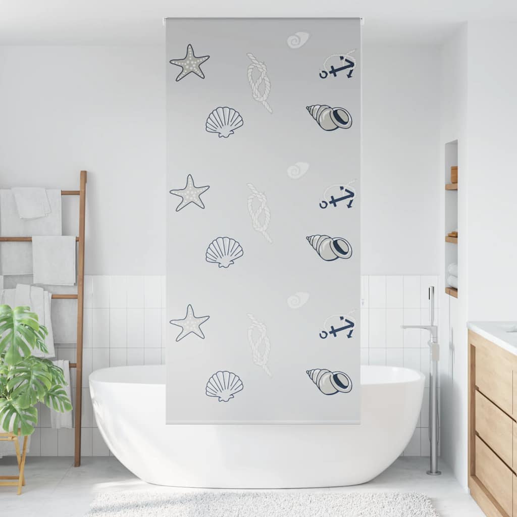 Bruserullegardin 100x240 cm Stofbredde 96 cm