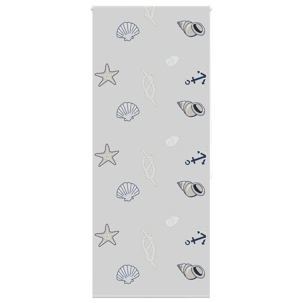 Bruserullegardin 110x240 cm Stofbredde 106 cm
