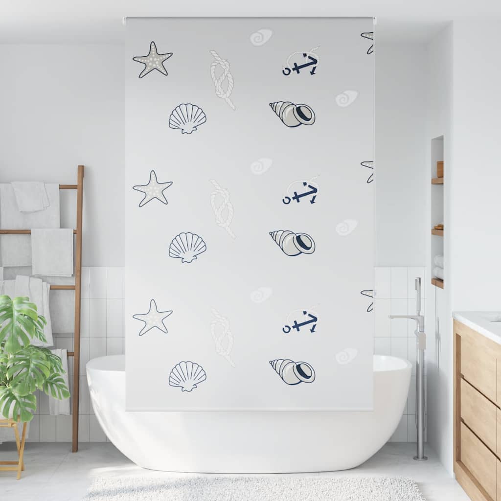 Bruserullegardin 120x240 cm Stofbredde 116 cm