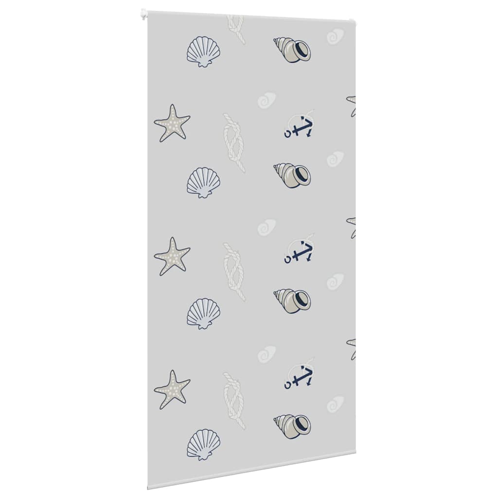Bruserullegardin 130x240 cm Stofbredde 126 cm