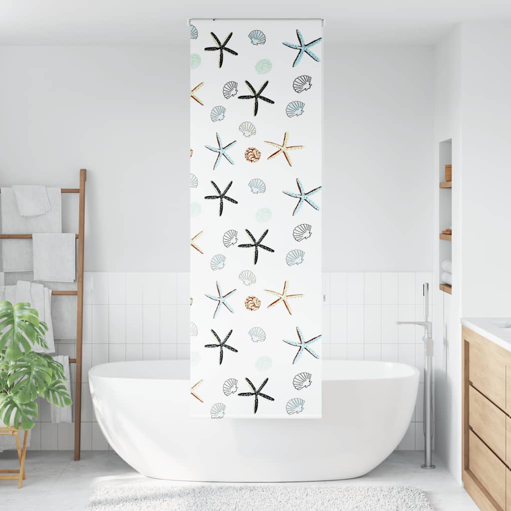 Bruserullegardin 70x240 cm Stofbredde 66 cm