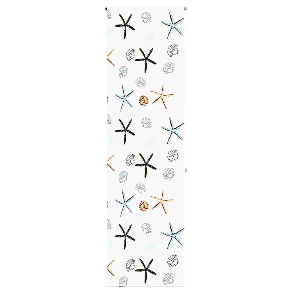 Bruserullegardin 80x240 cm Stofbredde 76 cm