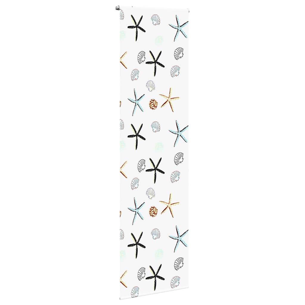 Bruserullegardin 80x240 cm Stofbredde 76 cm