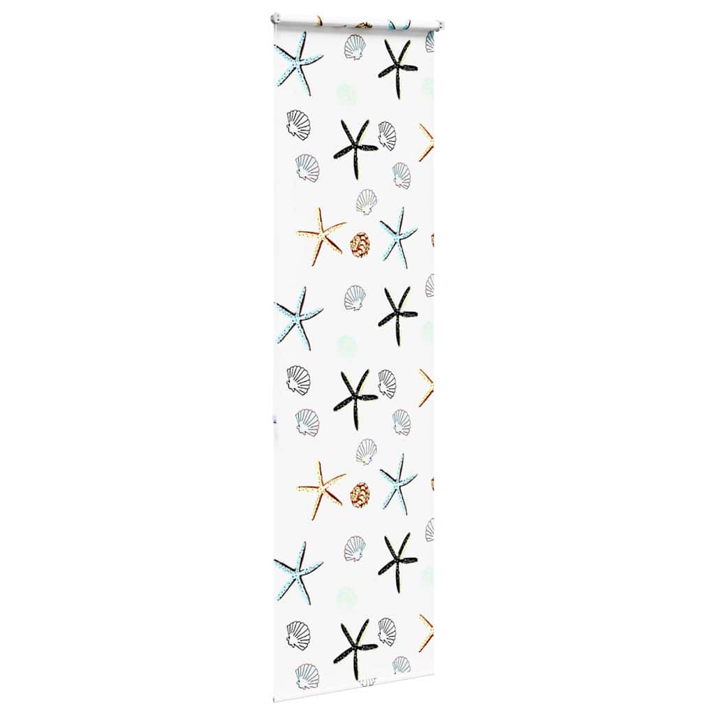 Bruserullegardin 80x240 cm Stofbredde 76 cm