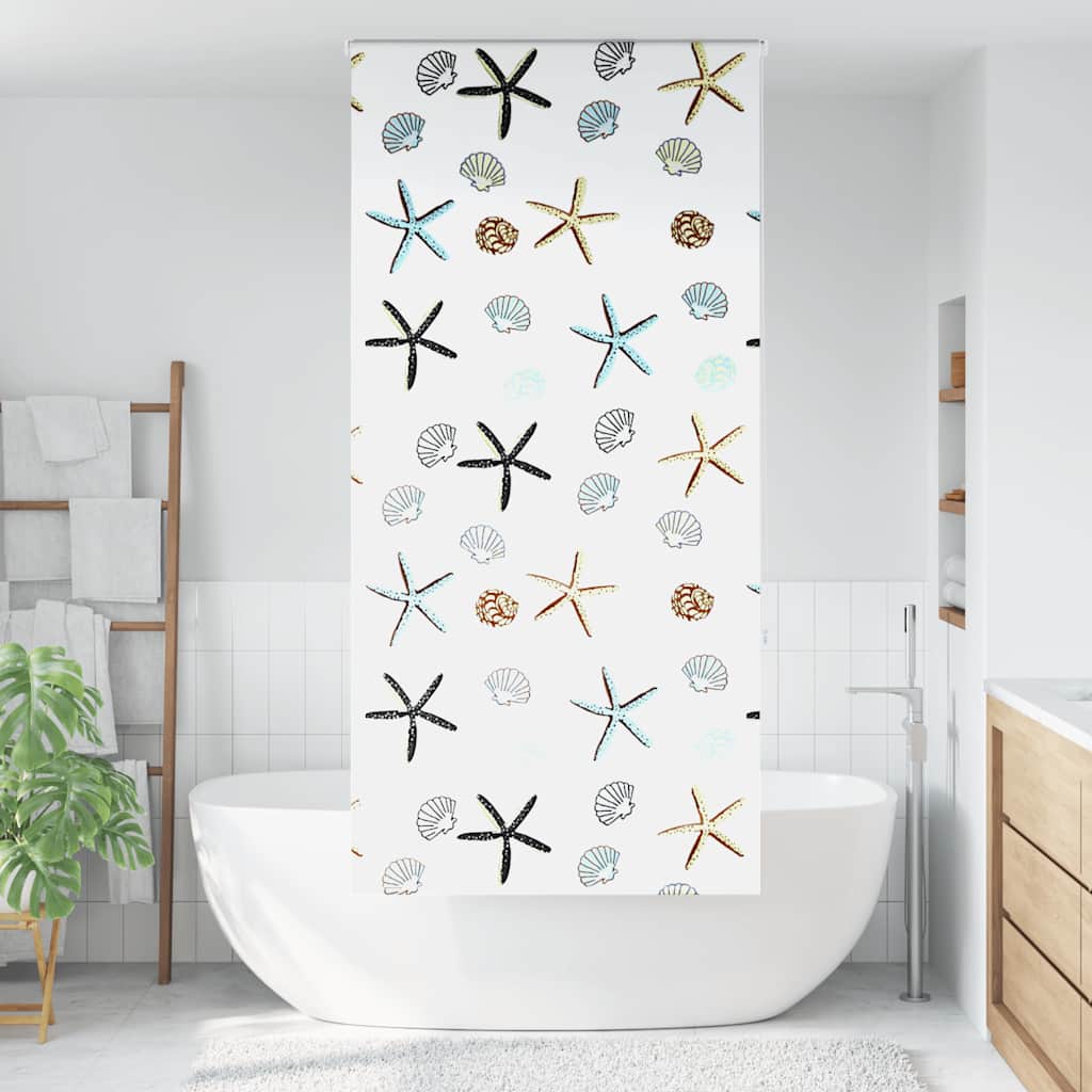 Bruserullegardin 100x240 cm Stofbredde 96 cm