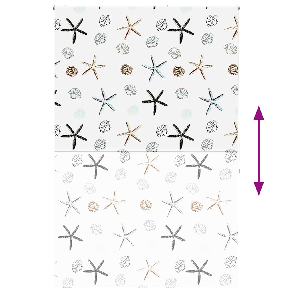 Bruserullegardin 150x240 cm Stofbredde 146 cm