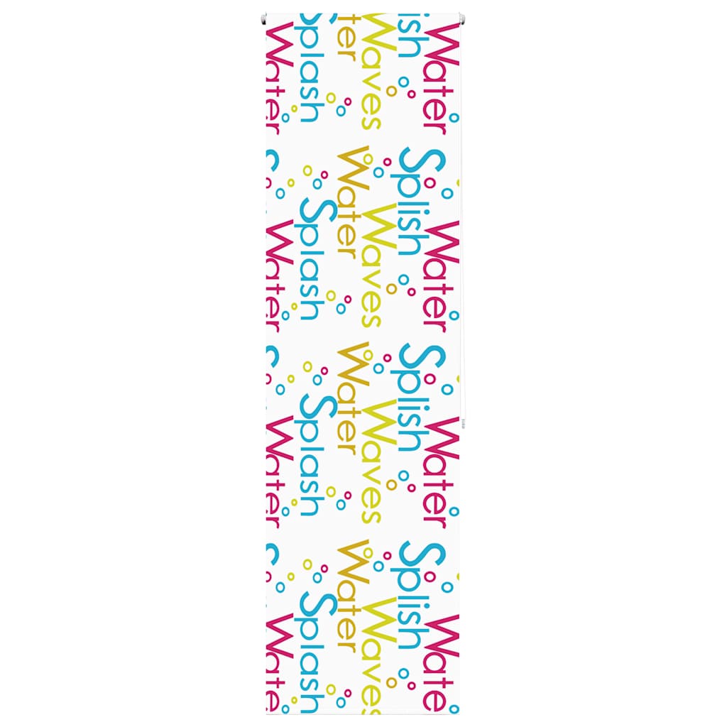 Bruserullegardin 60x240 cm Stofbredde 56 cm