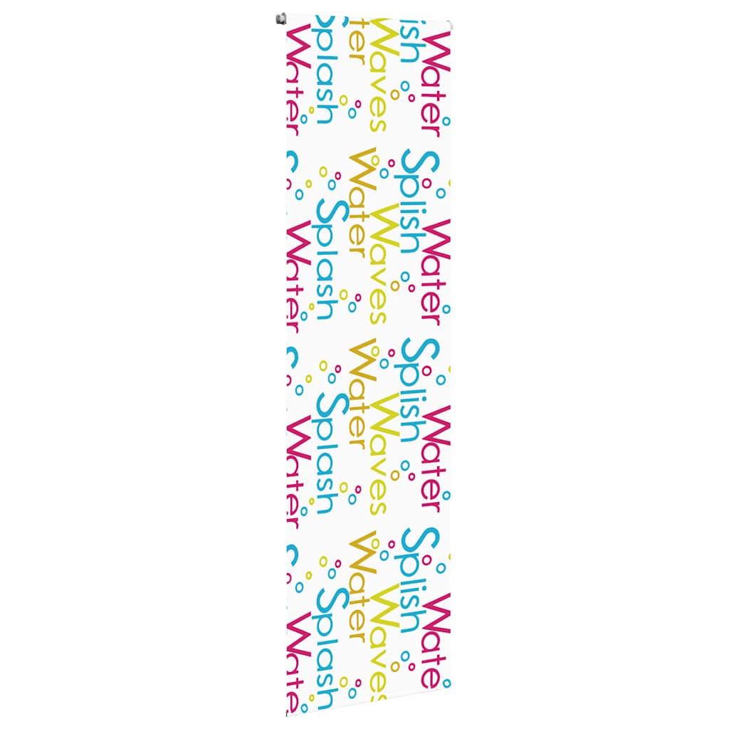 Bruserullegardin 60x240 cm Stofbredde 56 cm