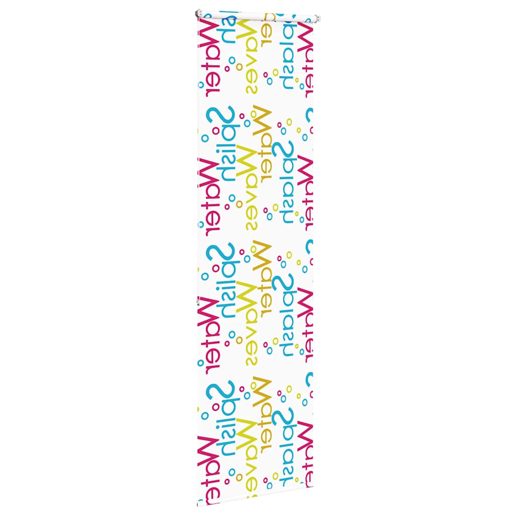 Bruserullegardin 60x240 cm Stofbredde 56 cm