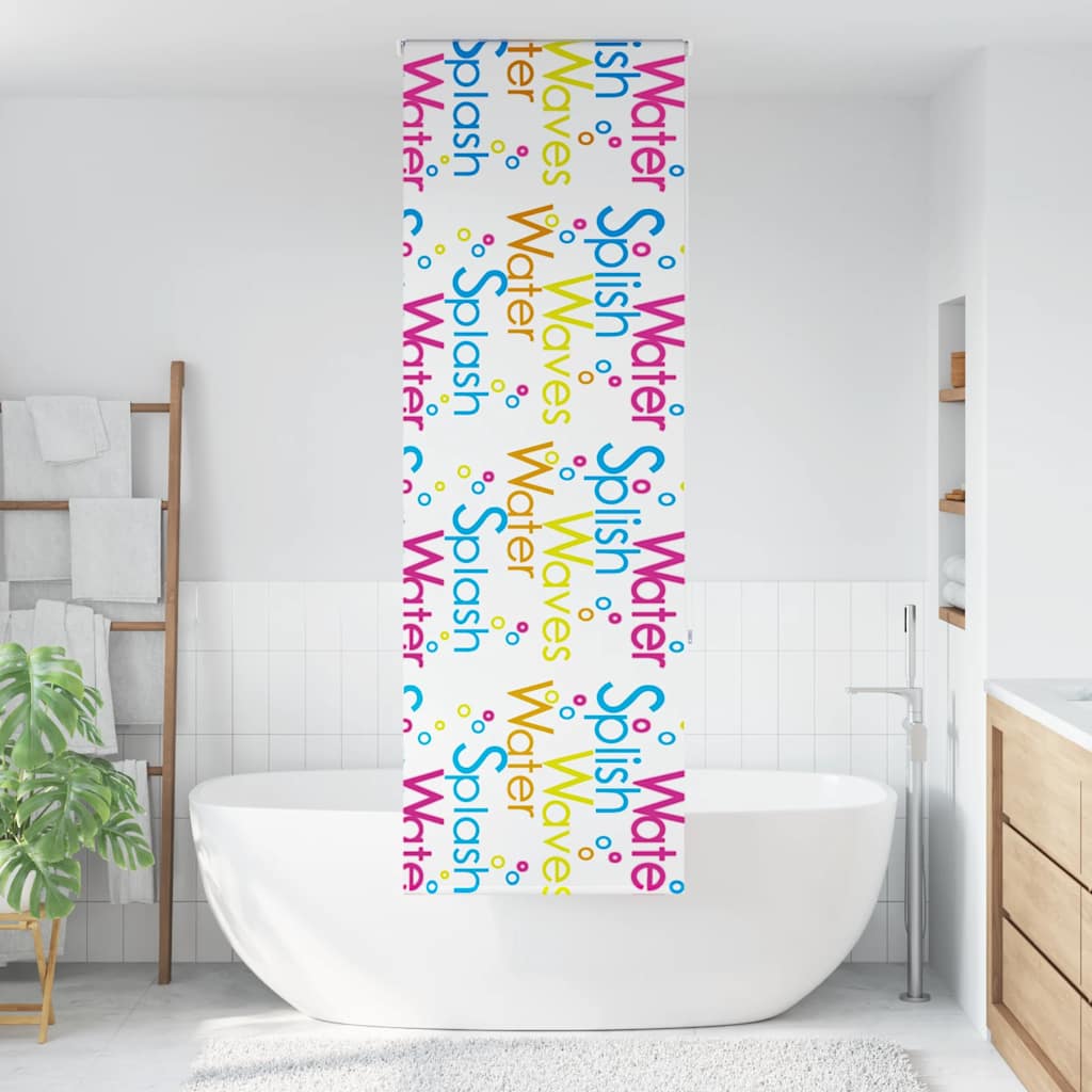 Bruserullegardin 70x240 cm Stofbredde 66 cm