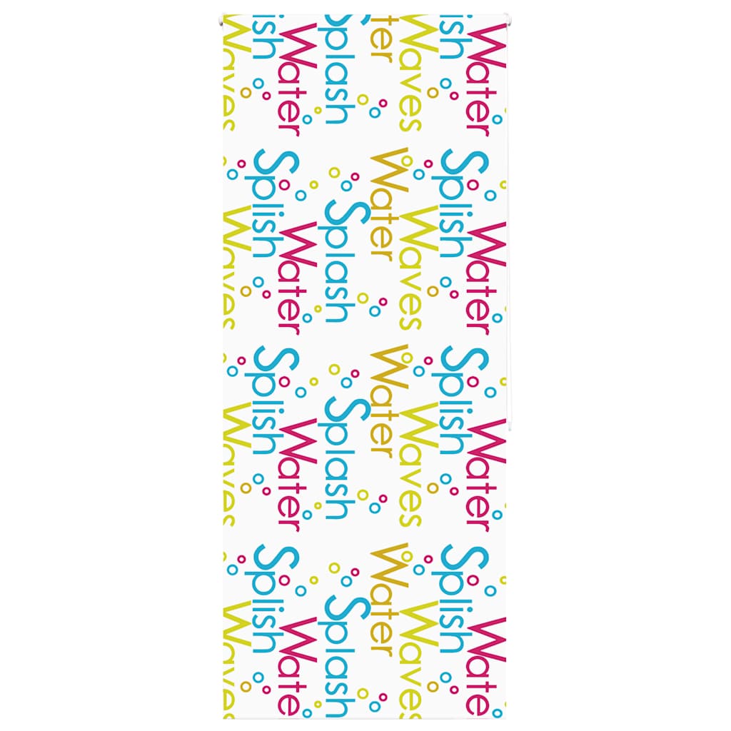 Bruserullegardin 100x240 cm Stofbredde 96 cm