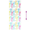 Bruserullegardin 100x240 cm Stofbredde 96 cm