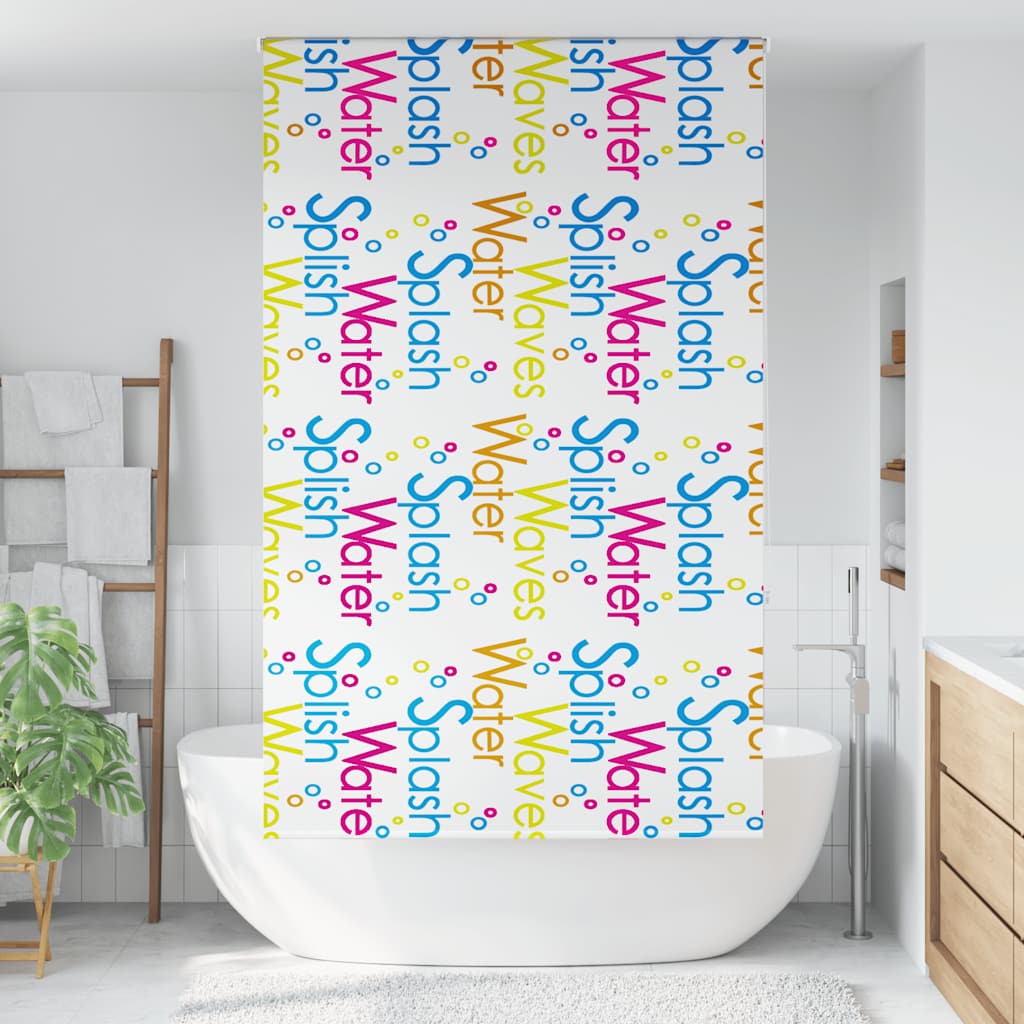 Bruserullegardin 120x240 cm Stofbredde 116 cm