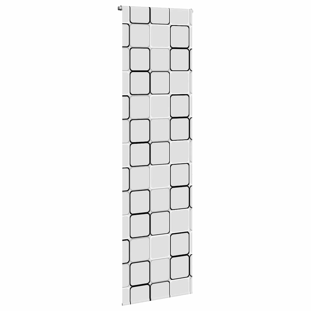 Bruserullegardin 70x240 cm Stofbredde 66 cm