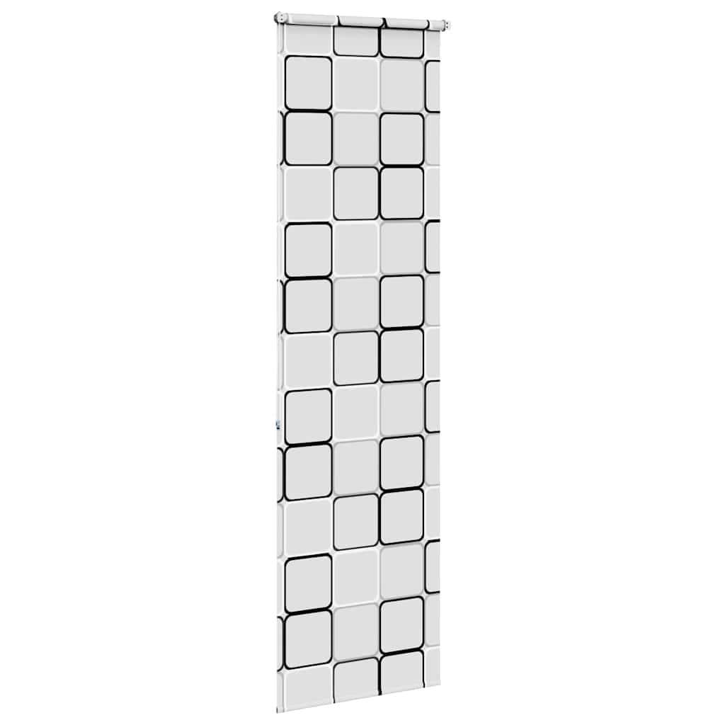 Bruserullegardin 70x240 cm Stofbredde 66 cm